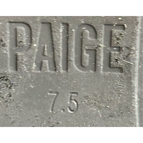 Paige Giselle Pointed Toe Studded Boot in Black NWOB Size 7 1/2 - Picture 9 of 9